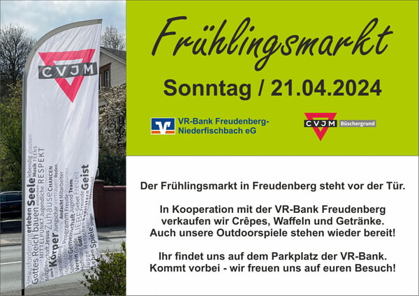 Frühlingsmarkt in Freudenberg 