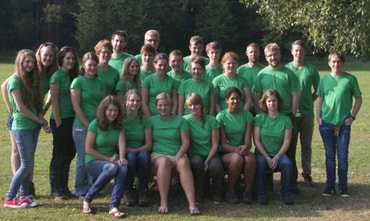 Das Team 2013 in Astert
