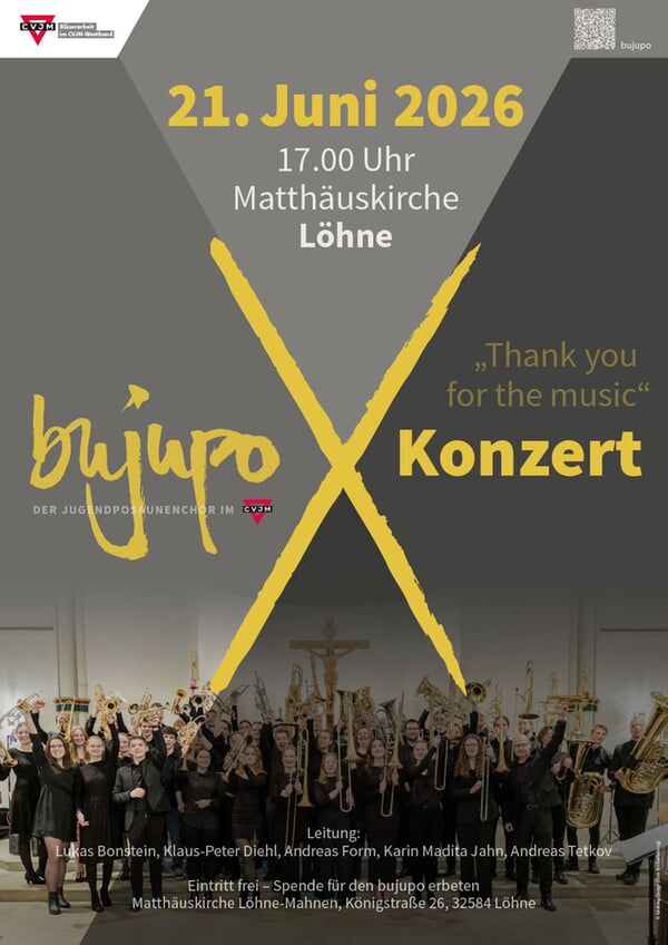 &bdquo;Thank you for the music&ldquo; &ndash; bujupo-Konzert in L&ouml;hne 