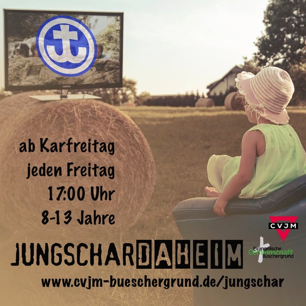 jungschardaheim flyer quadrat