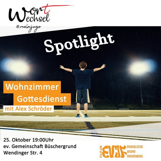 Flyer Wortwechsel am 25.10.2020
