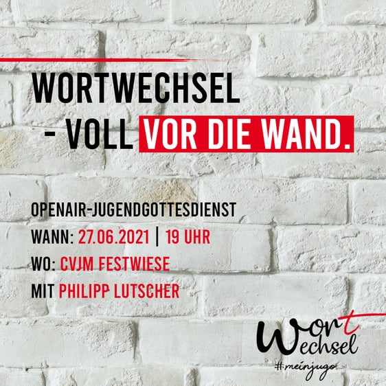 Plakat Wortwechsel Juni 2021